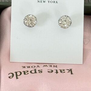 Kate Spade Crystal Stud Earrings NWT
